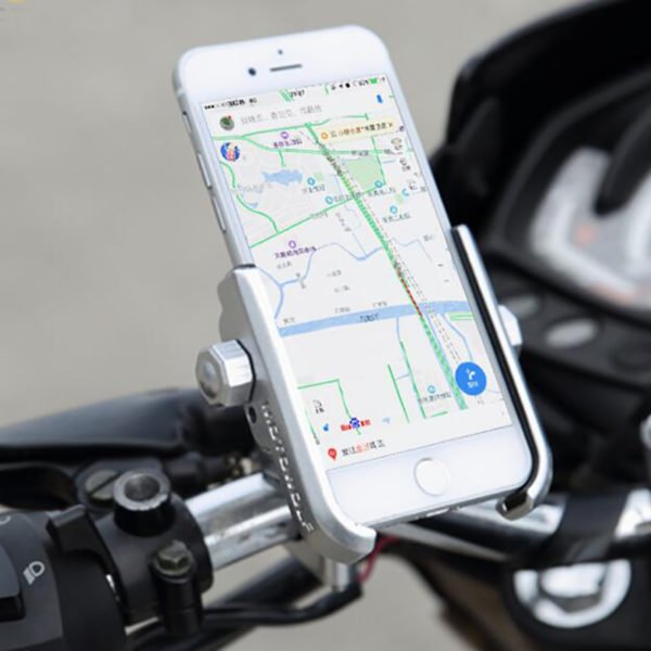 support moto smartphone chargeur guidon bmw honda suzuki velo trottinette iphone samsung