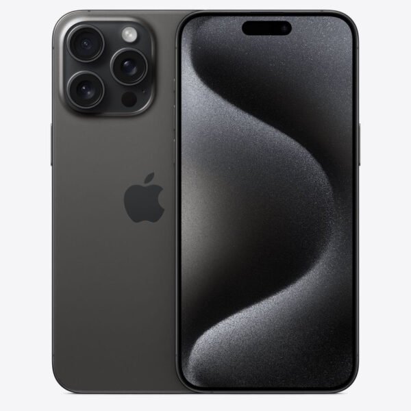 iPhone 15 Pro max Titane noir Maroc
