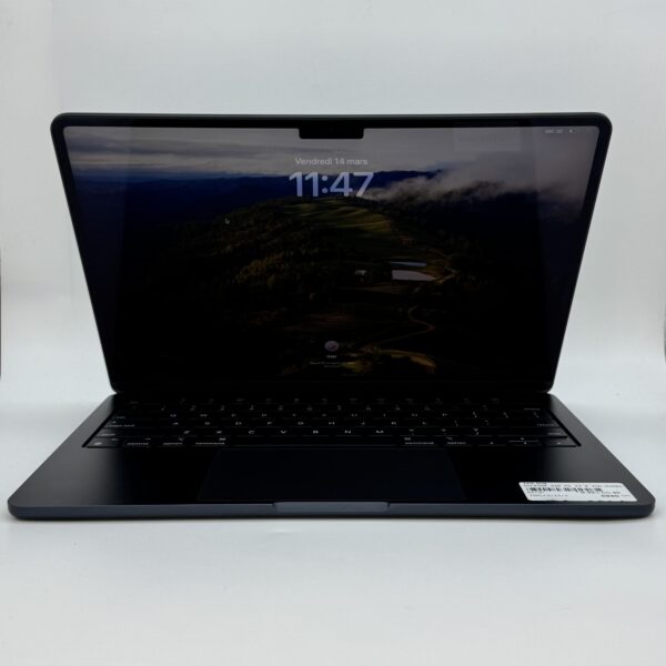 MacBook Air M2 13.6" 8Gb 256Gb Minuit Occasion Batterie 99% – Image 2