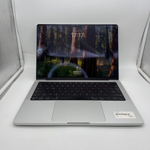 macbook pro m1 pro 16gb 1tb silver occasion front