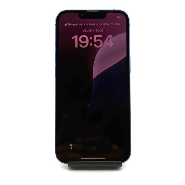 iPhone 13 128Go bleu occasion (Batterie 87%) – Image 2