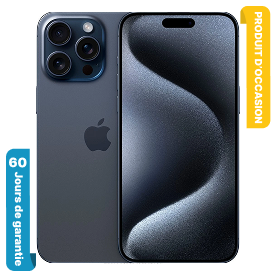 iphone 15 pro bleu