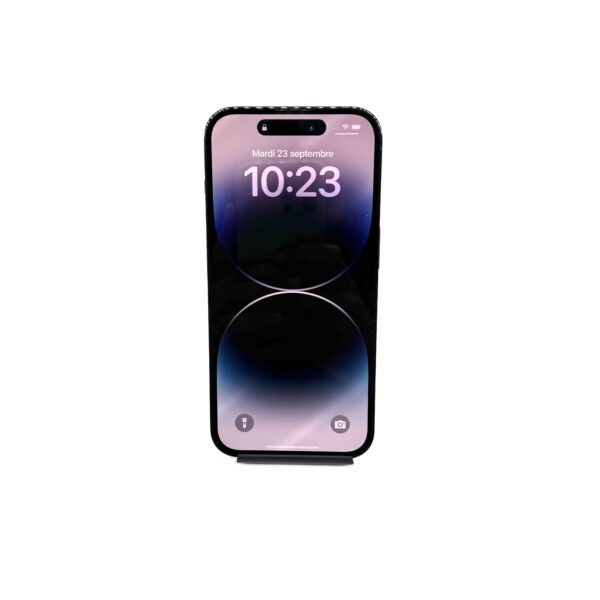 iPhone 14 Pro 256 Go Noir Occasion (Batterie 88%) – Image 2