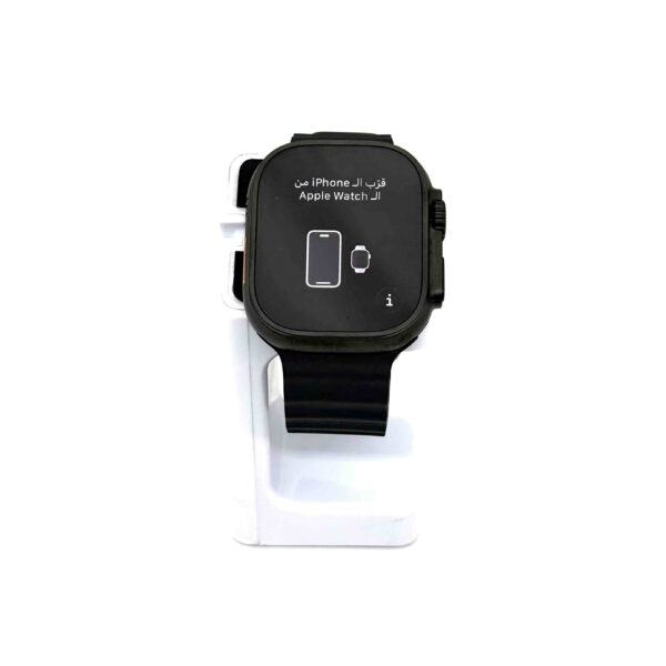 Apple Watch Ultra 3 49mm Noir, Bracelet Océan Noir, Boîte ouverte – Image 2