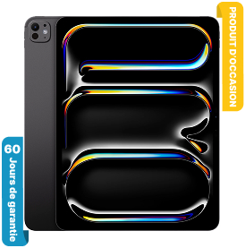 iPad Pro M4 13″ 256 Go Noir sidéral wifi + cell occasion