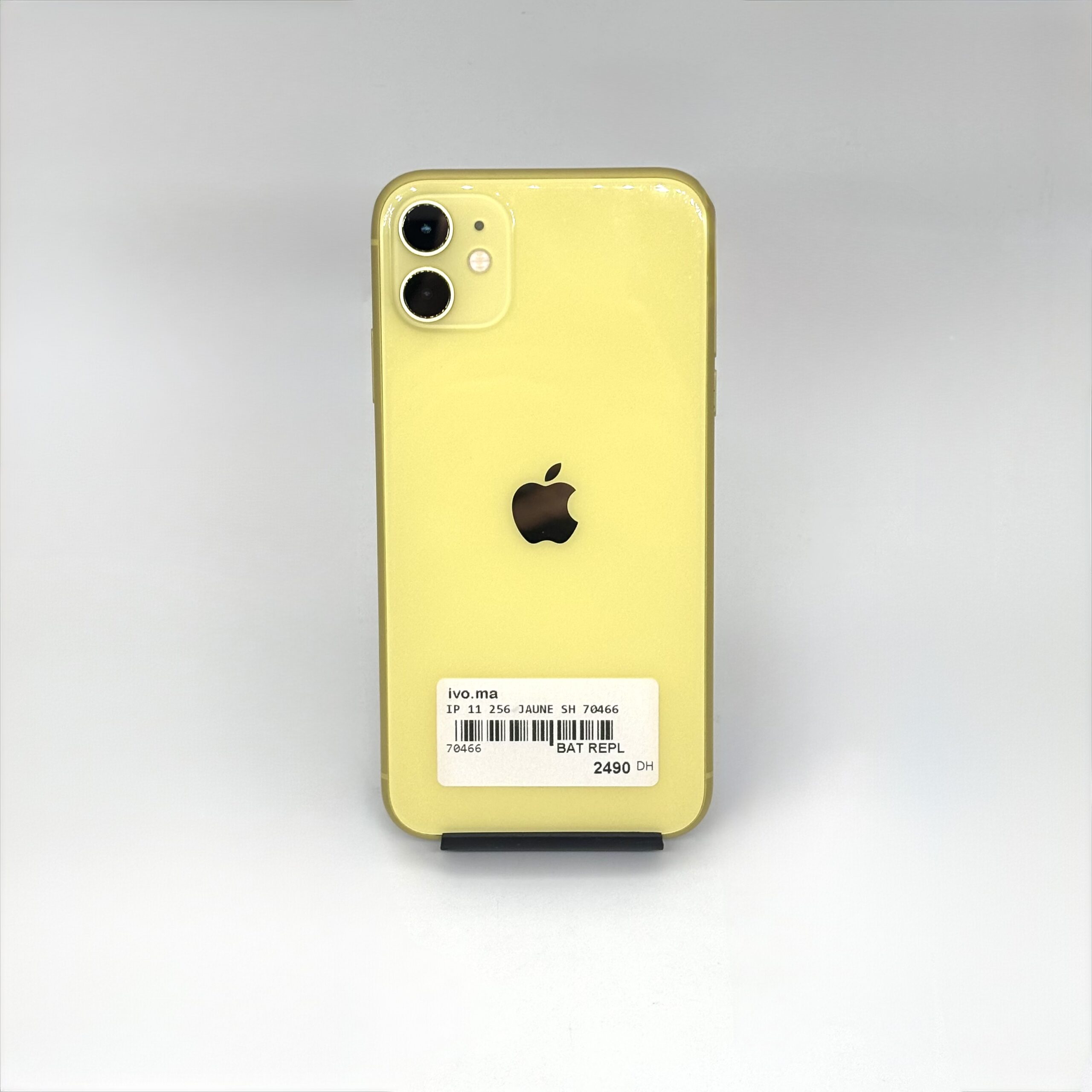 iPhone 11 256 Go Jaune Occasion (Batterie remplacé) – Image 7
