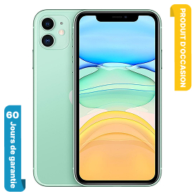 iPhone 11 128 Go Vert Occasion (Batterie 83%)