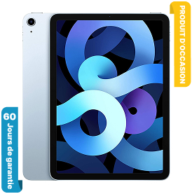 iPad Air 4e gen 11″ 256 Go Bleu ciel wifi occasion