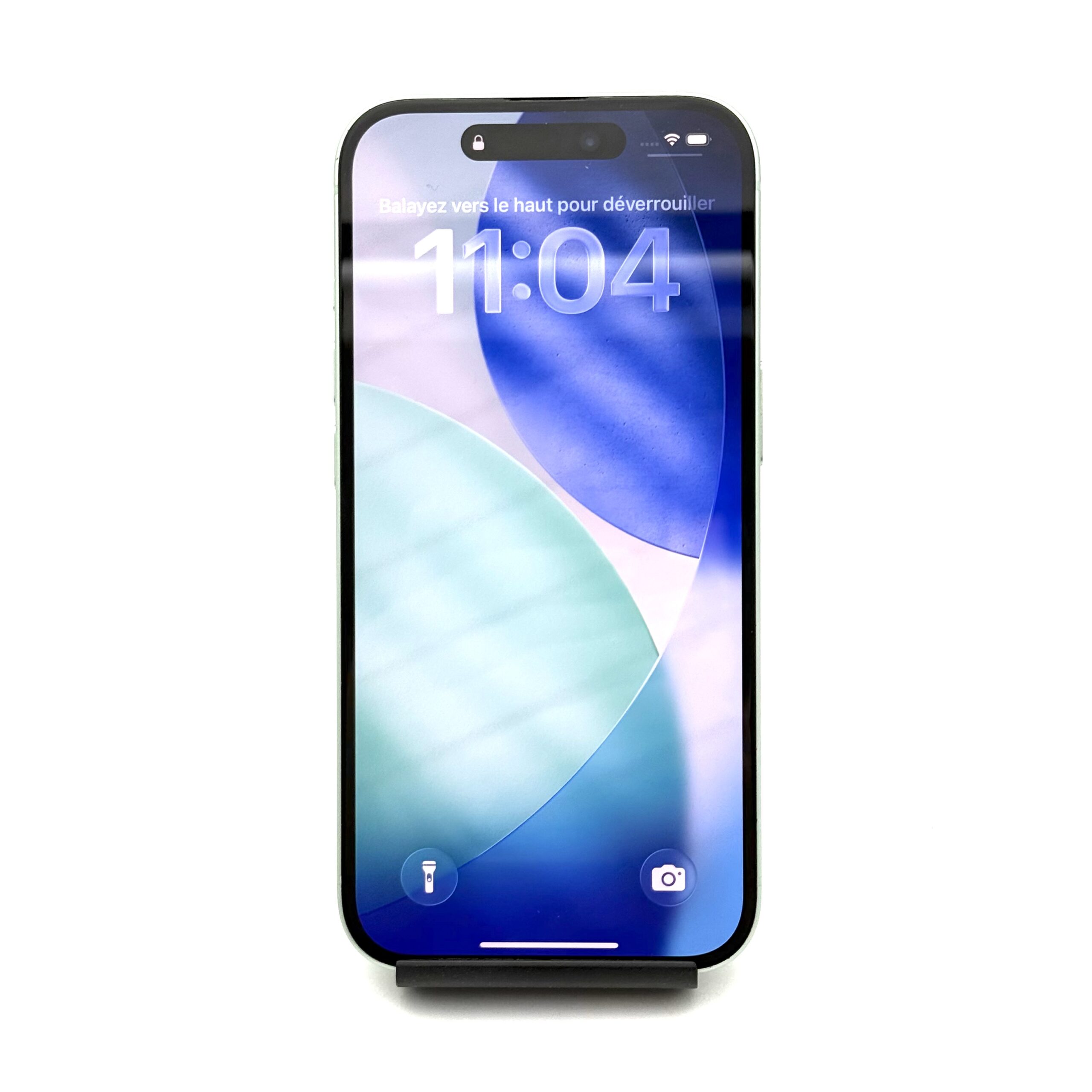 iPhone 15 128 Go Vert Occasion (Batterie 79%) – Image 2