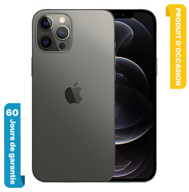 iPhone 12 pro 128 Go Noir Graphite Occasion (Batterie 78%)