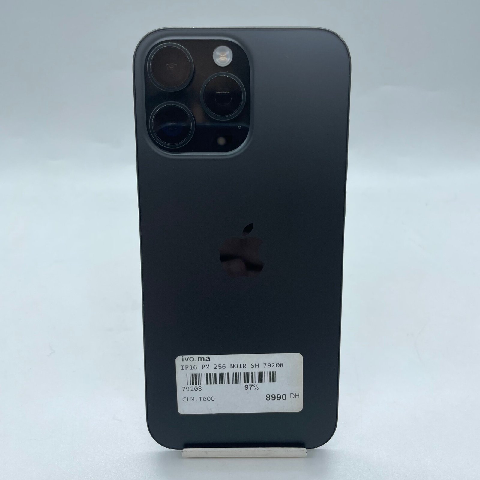 iPhone 16 Pro max 256 Go Noir Occasion (Batterie 97%) – Image 2