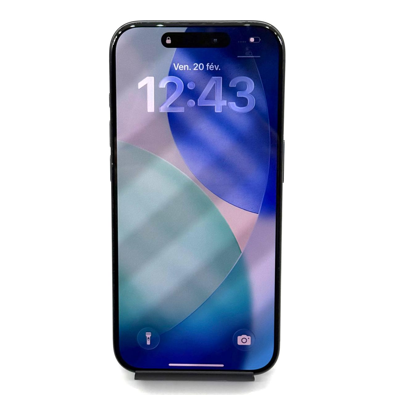 iPhone 15 Pro 256 Go Bleu Occasion (Batterie 86%) – Image 2