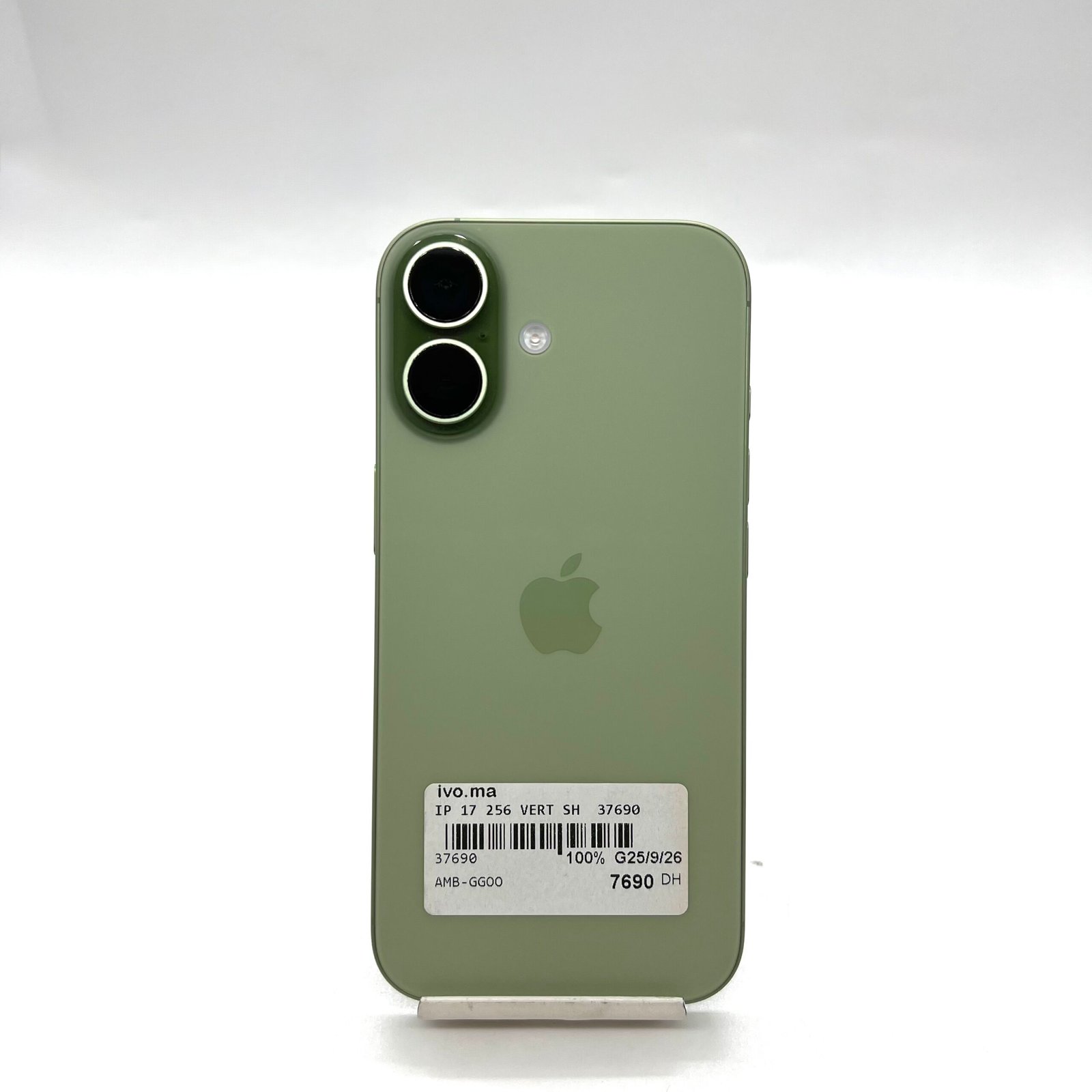 iPhone 17 256 Go Vert Occasion (Batterie 100%) – Image 3