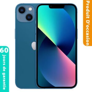 iPhone 13 256 Go Bleu Occasion (Batterie 86%)
