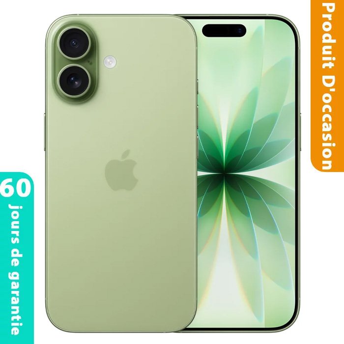iPhone 17 256 Go Vert Occasion (Batterie 100%)