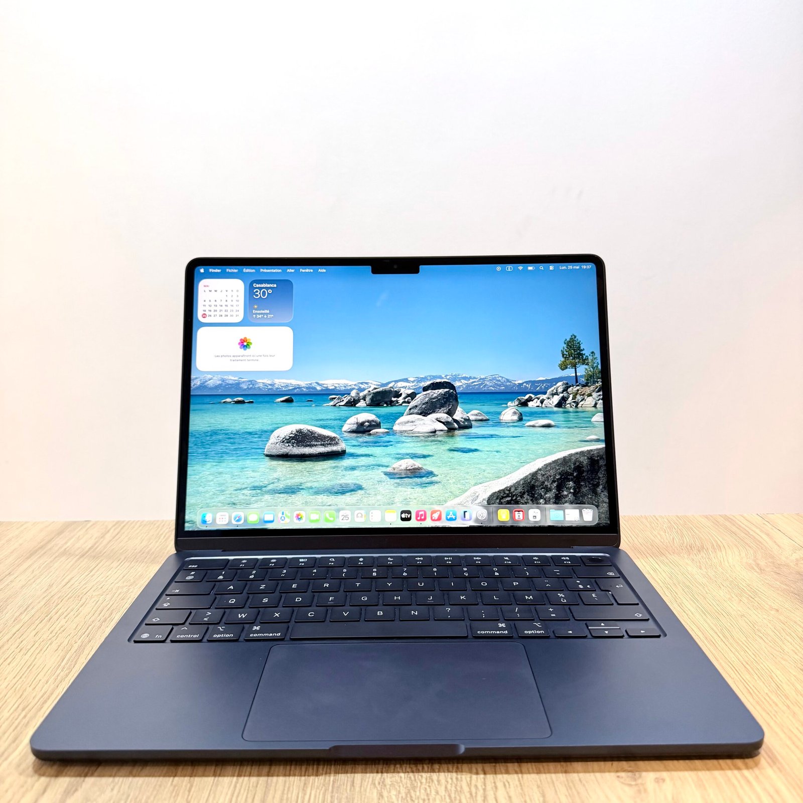 MacBook Air M4 13" 16Go 256Go Bleu Minuit Occasion (Batterie 100%) – Image 2