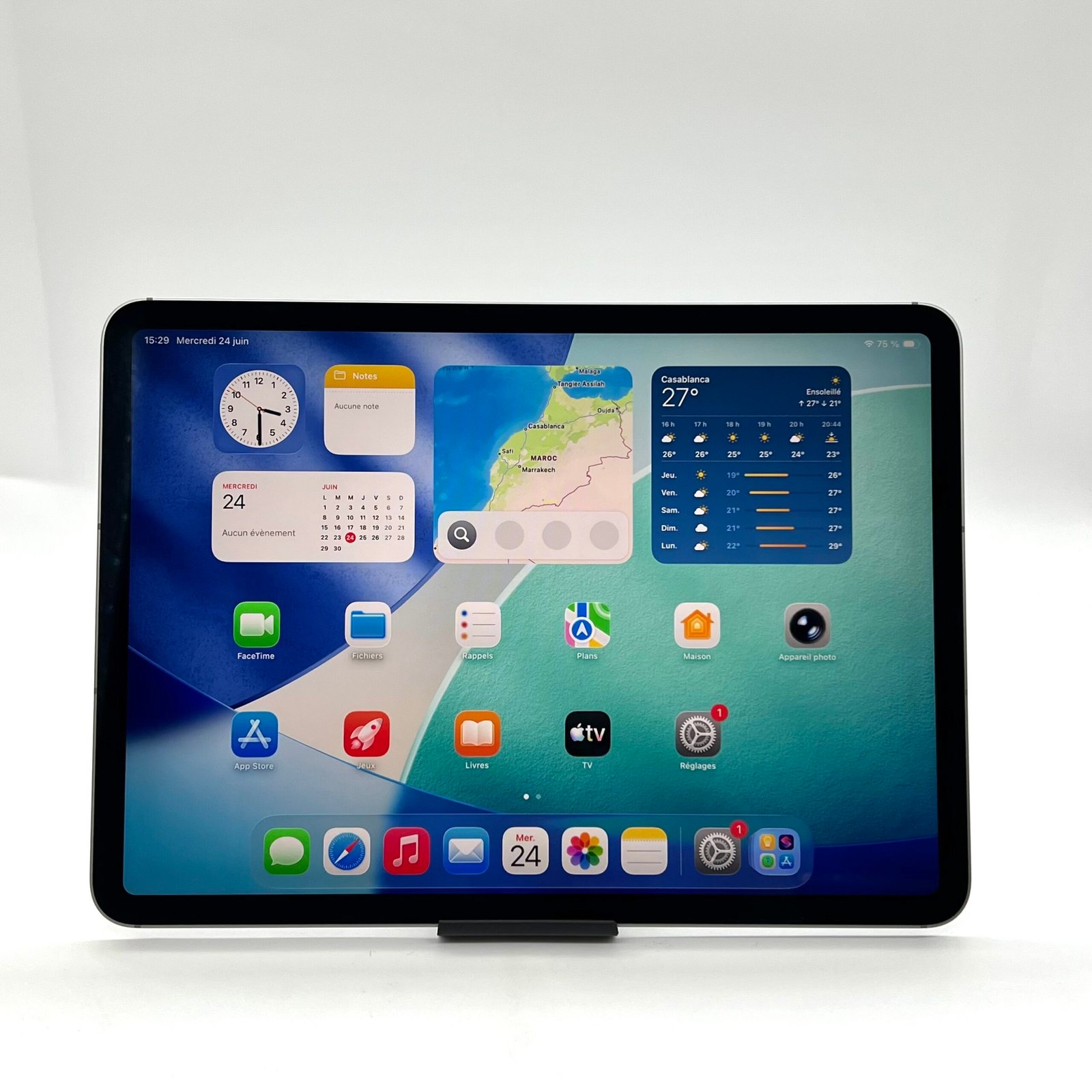 iPad Pro M2 11" 512 Go Wifi + Cell Gris Sidéral Occasion (Batterie 100%) – Image 7