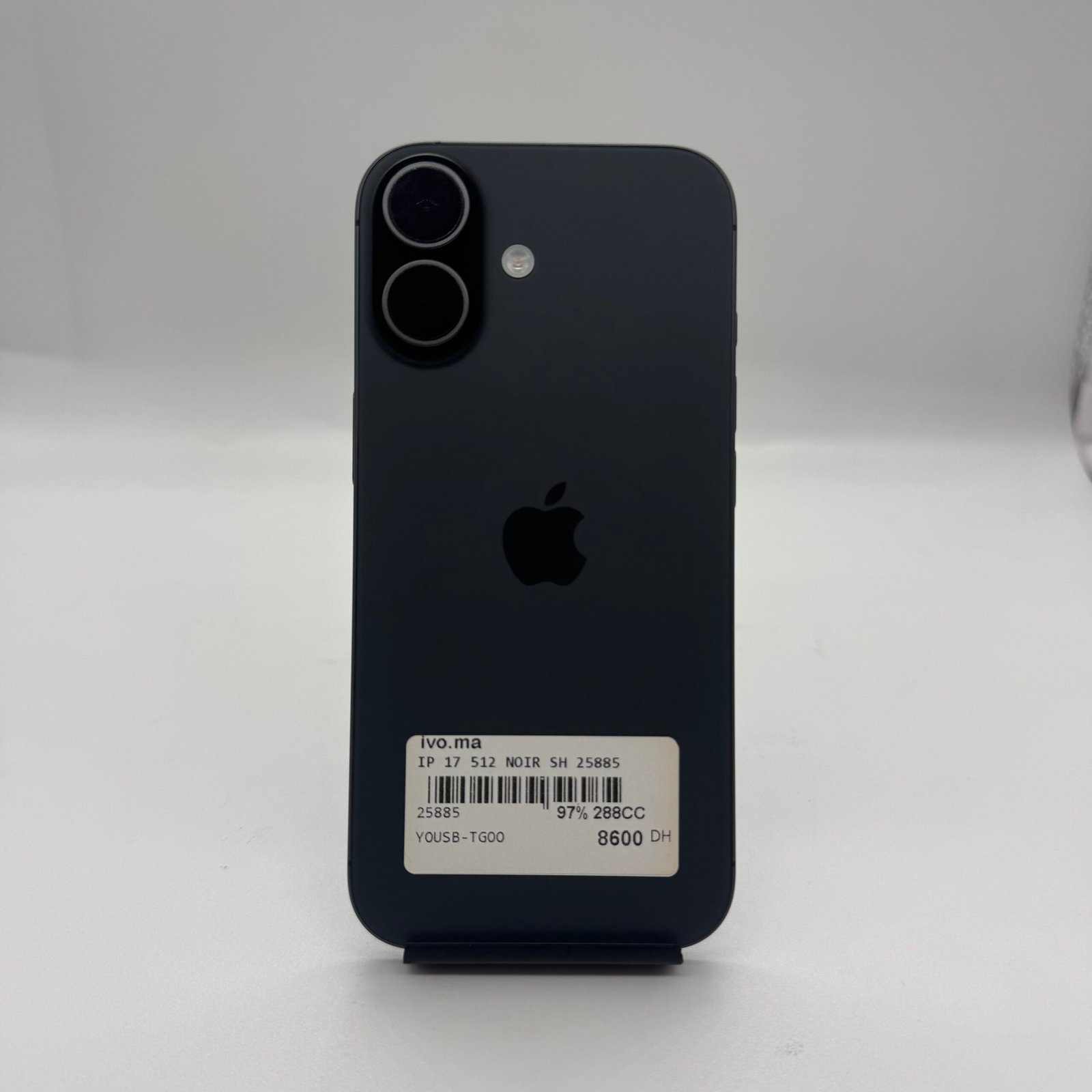 iPhone 17 512 Go Noir Occasion (Batterie 97%) – Image 2