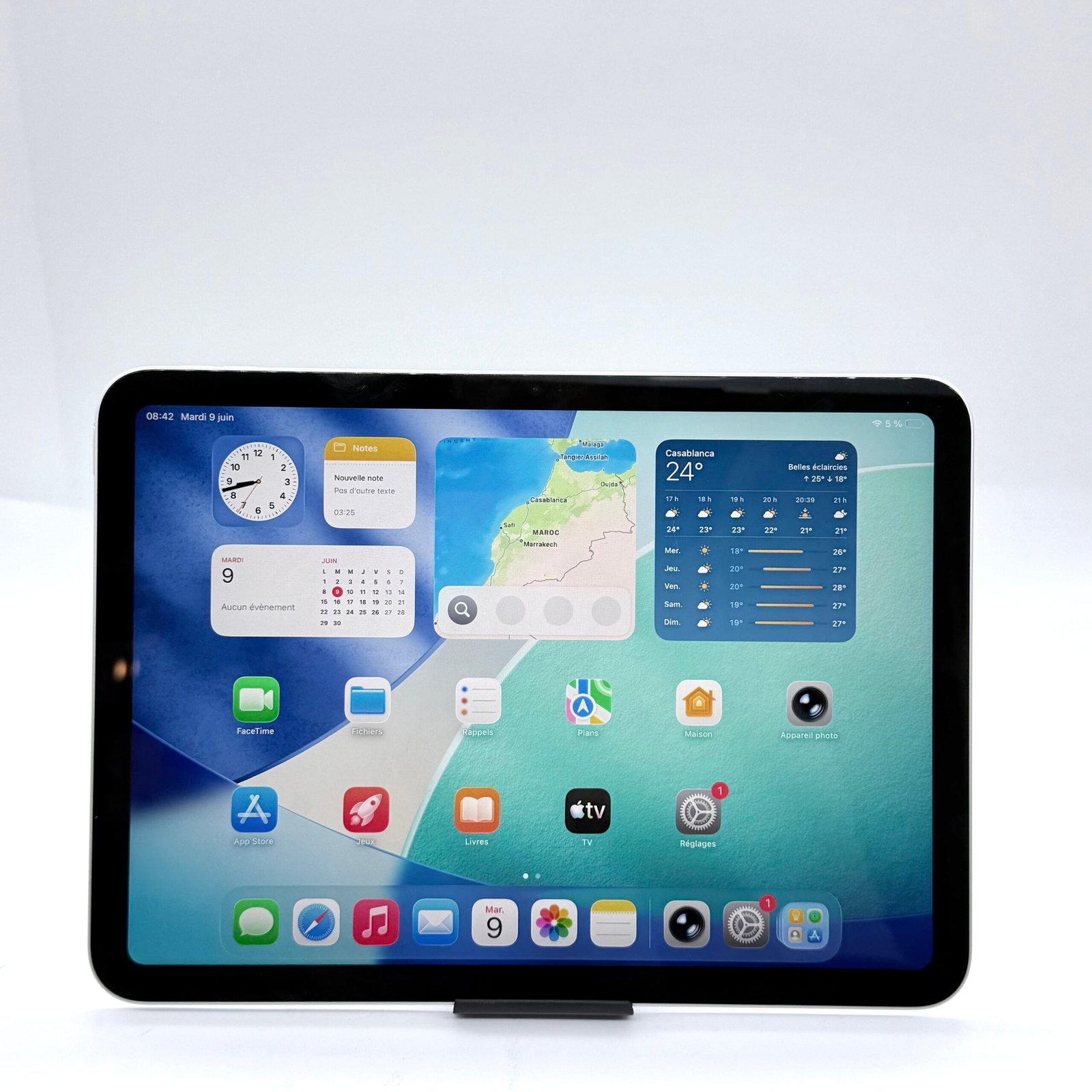 iPad A16 11″ 128 Go Argent Wifi Occasion (Batterie 100%) – Image 7