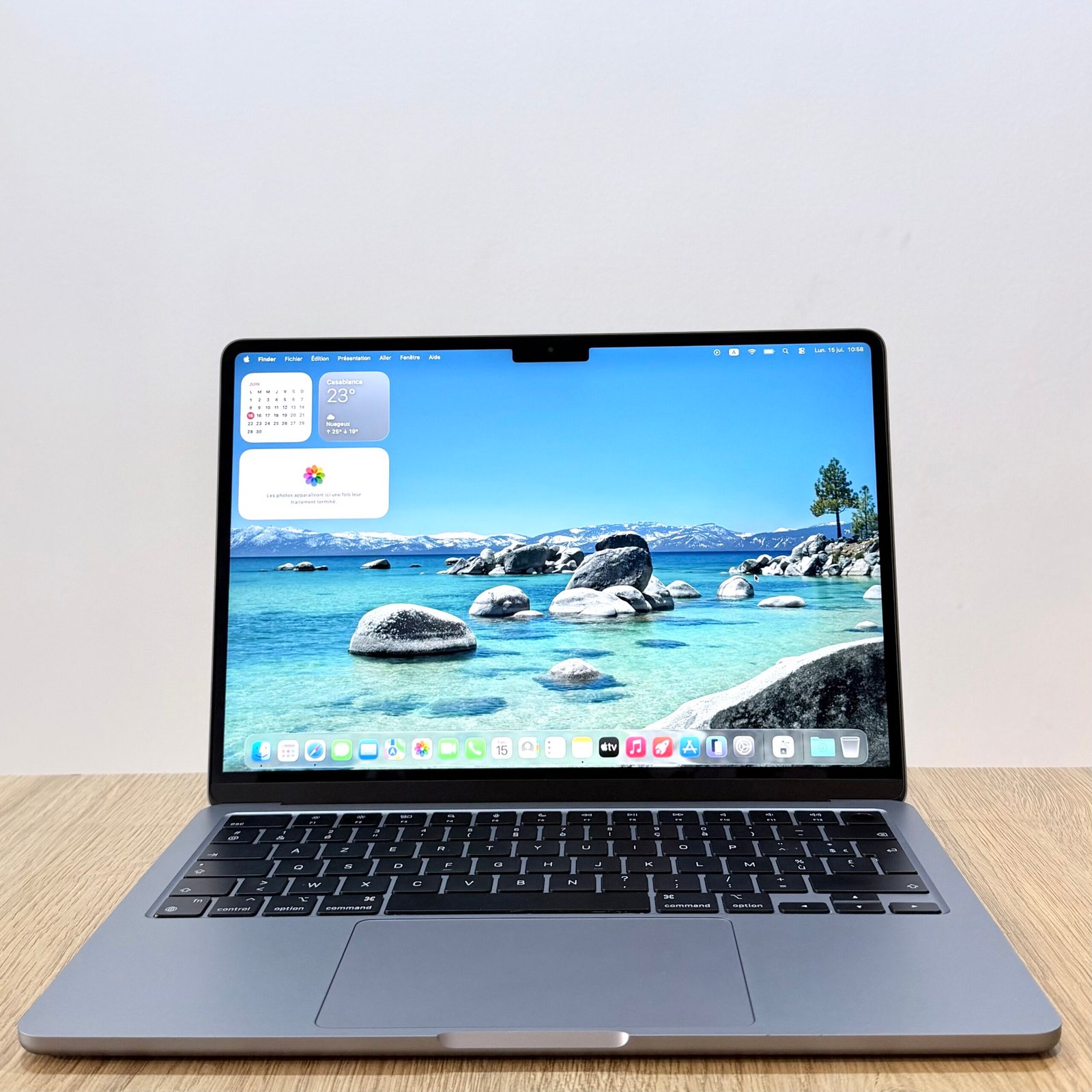 MacBook Air M2 13" 8Go 256 Go Occasion Gris Sidéral (Batterie 95%) – Image 2