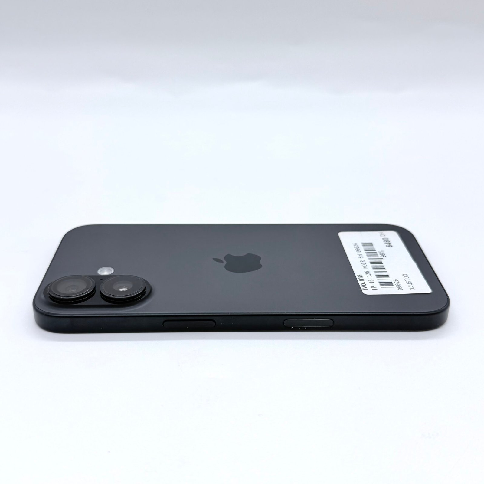iPhone 16 Noir 128 Go Occasion (Batterie 96%) – Image 6