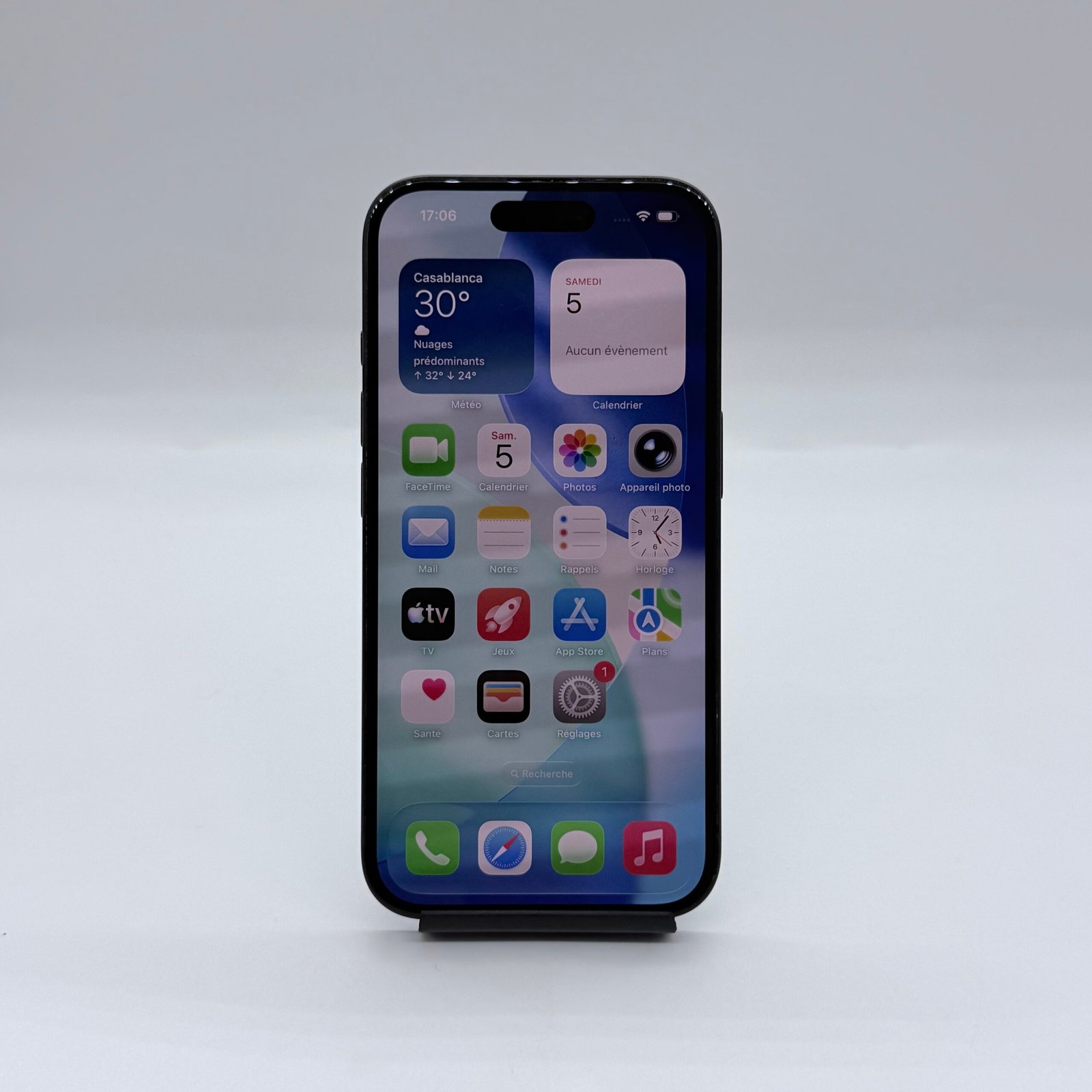 iPhone 16 Noir 128 Go Occasion (Batterie 94%) – Image 7
