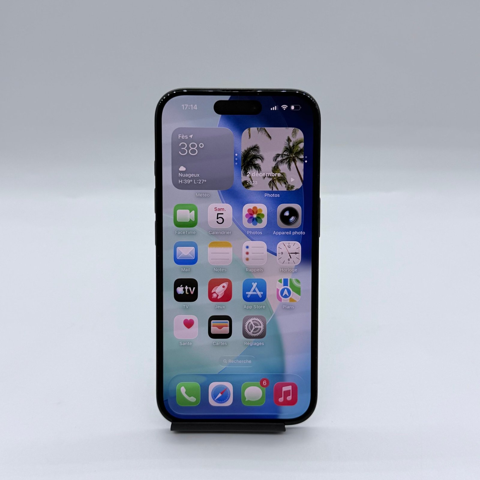 iPhone 16 Noir 128 Go Occasion (Batterie 92%) – Image 7