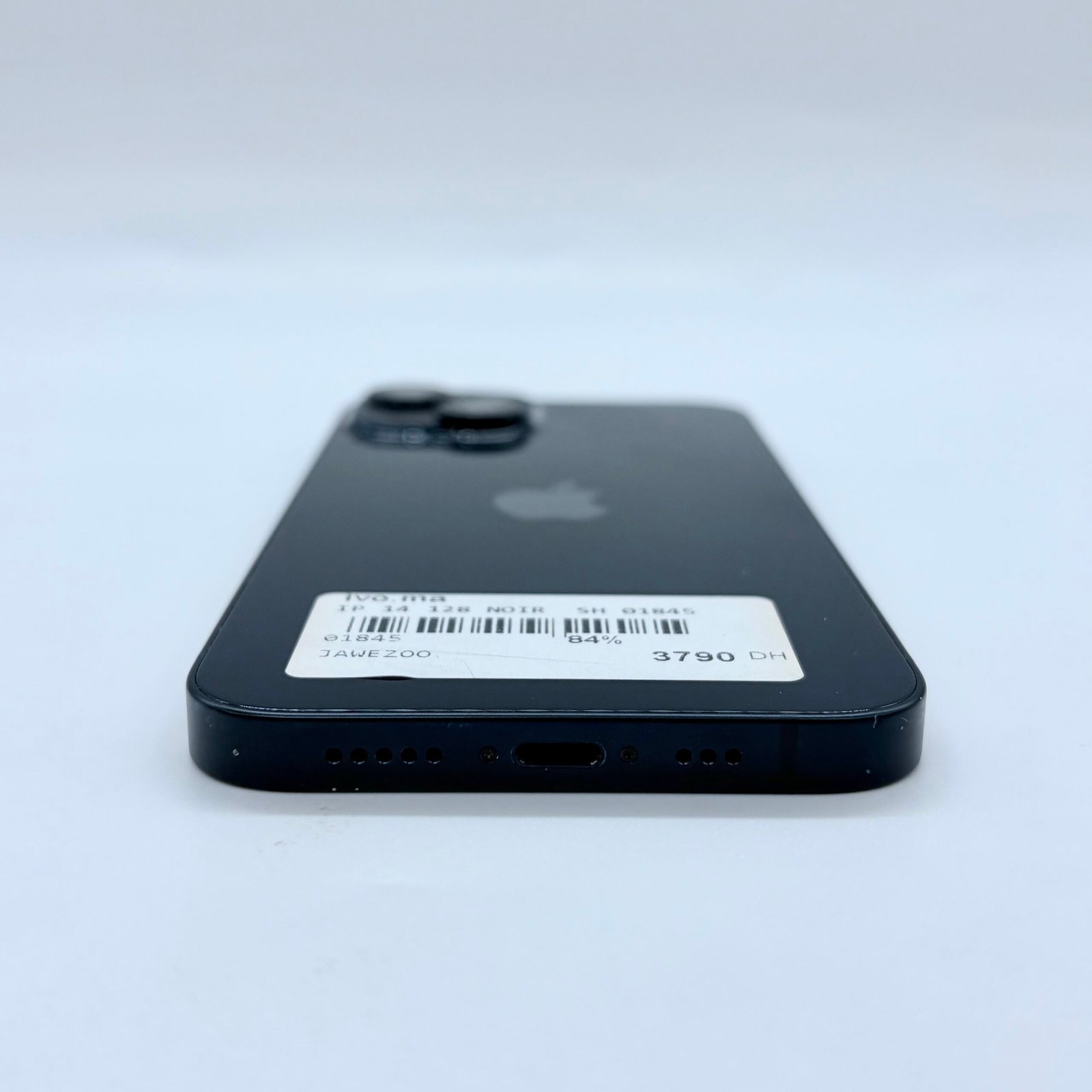iPhone 14 Noir 128 Go Occasion (Batterie 84%) – Image 3