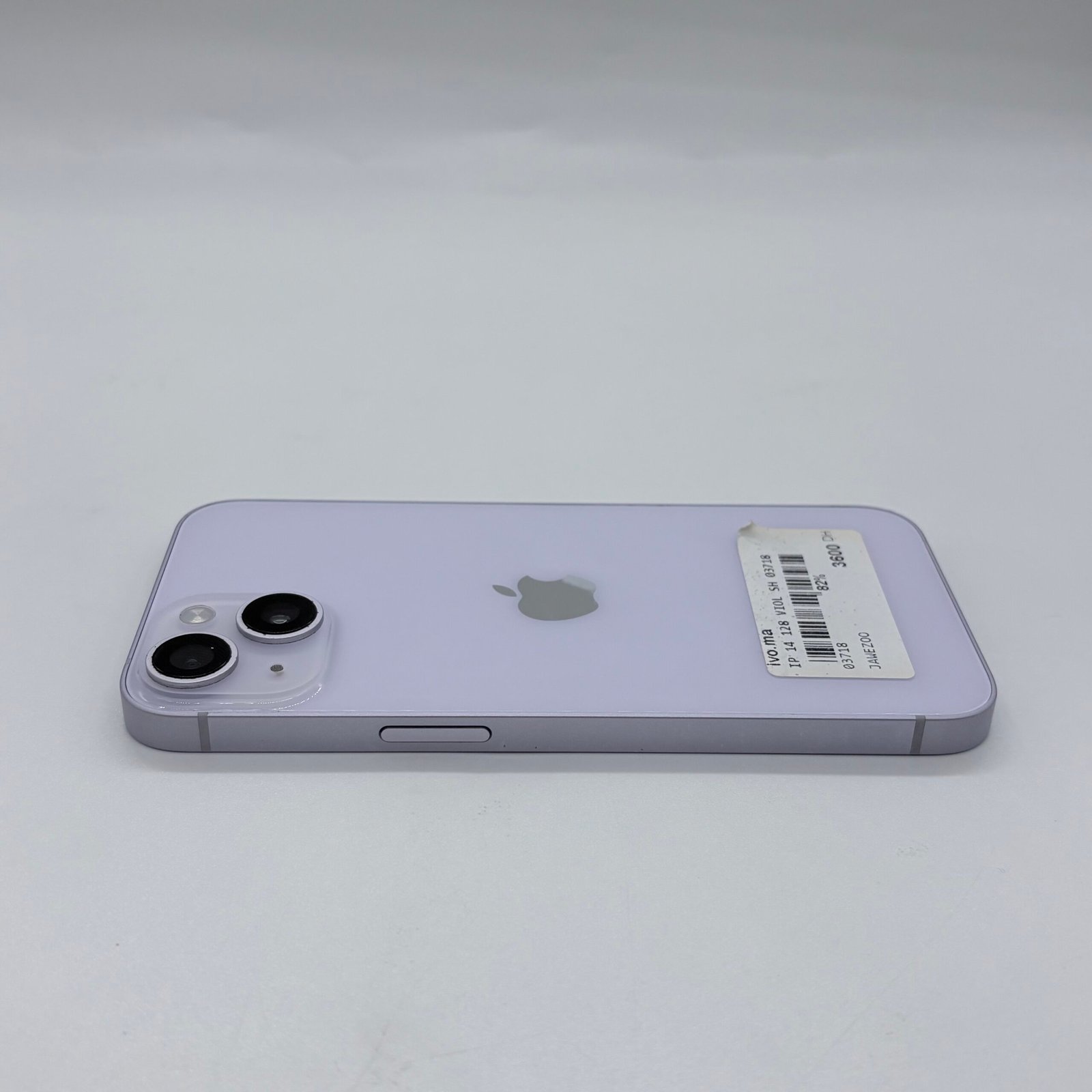 iPhone 14 Mauve 128 Go Occasion (Batterie 82%) – Image 4