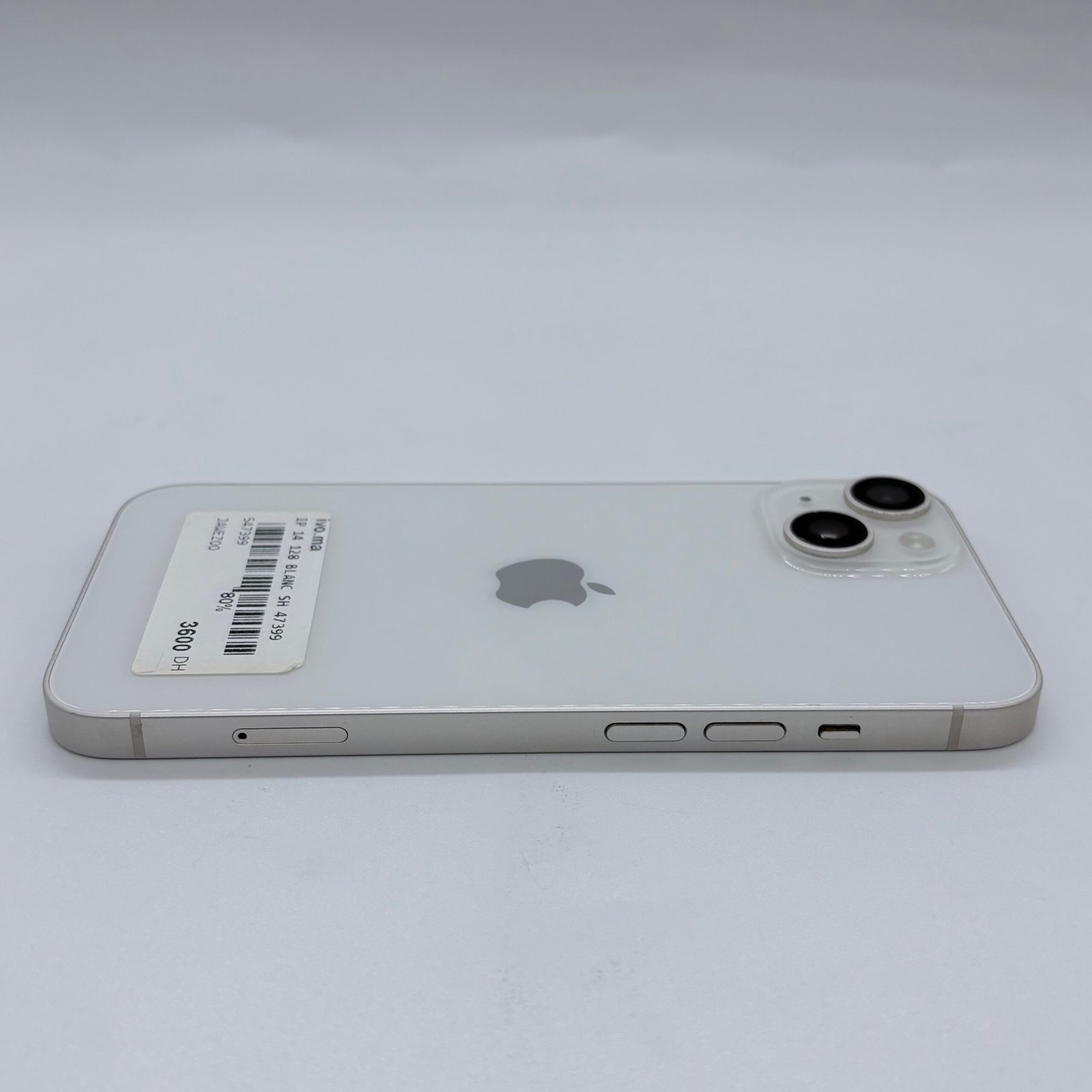 iPhone 14 Blanc 128 Go Occasion (Batterie 80%) – Image 4