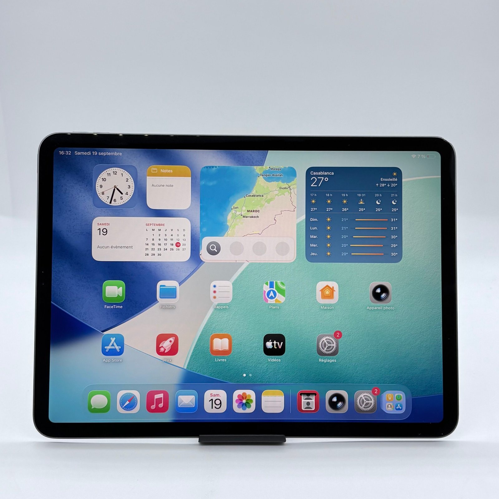 iPad Pro 2 ème Gén Wifi 11" Occasion 128 Go Gris Sidéral (Batterie 86%) – Image 4