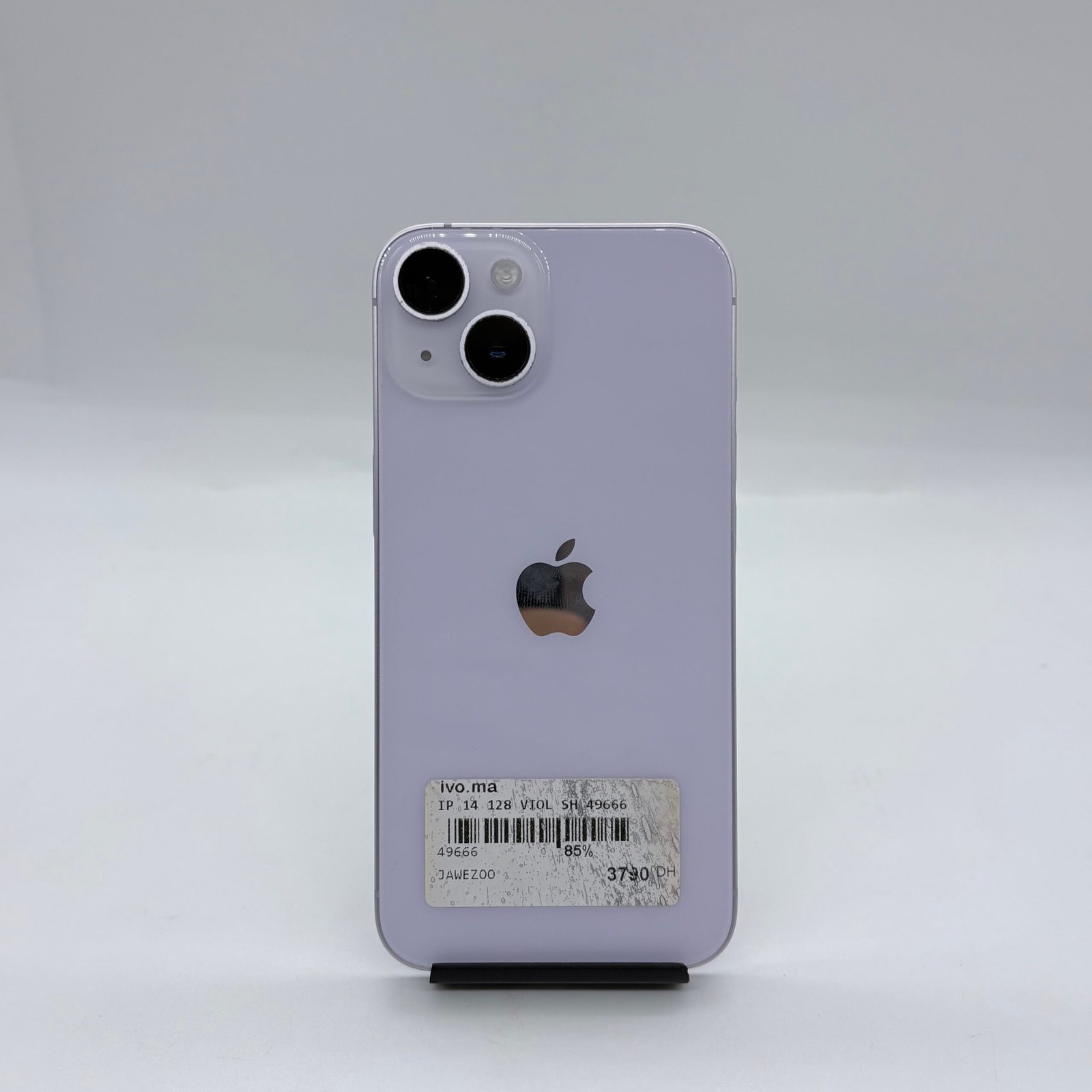 iPhone 14 Mauve 128 Go Occasion (Batterie 85%) – Image 2