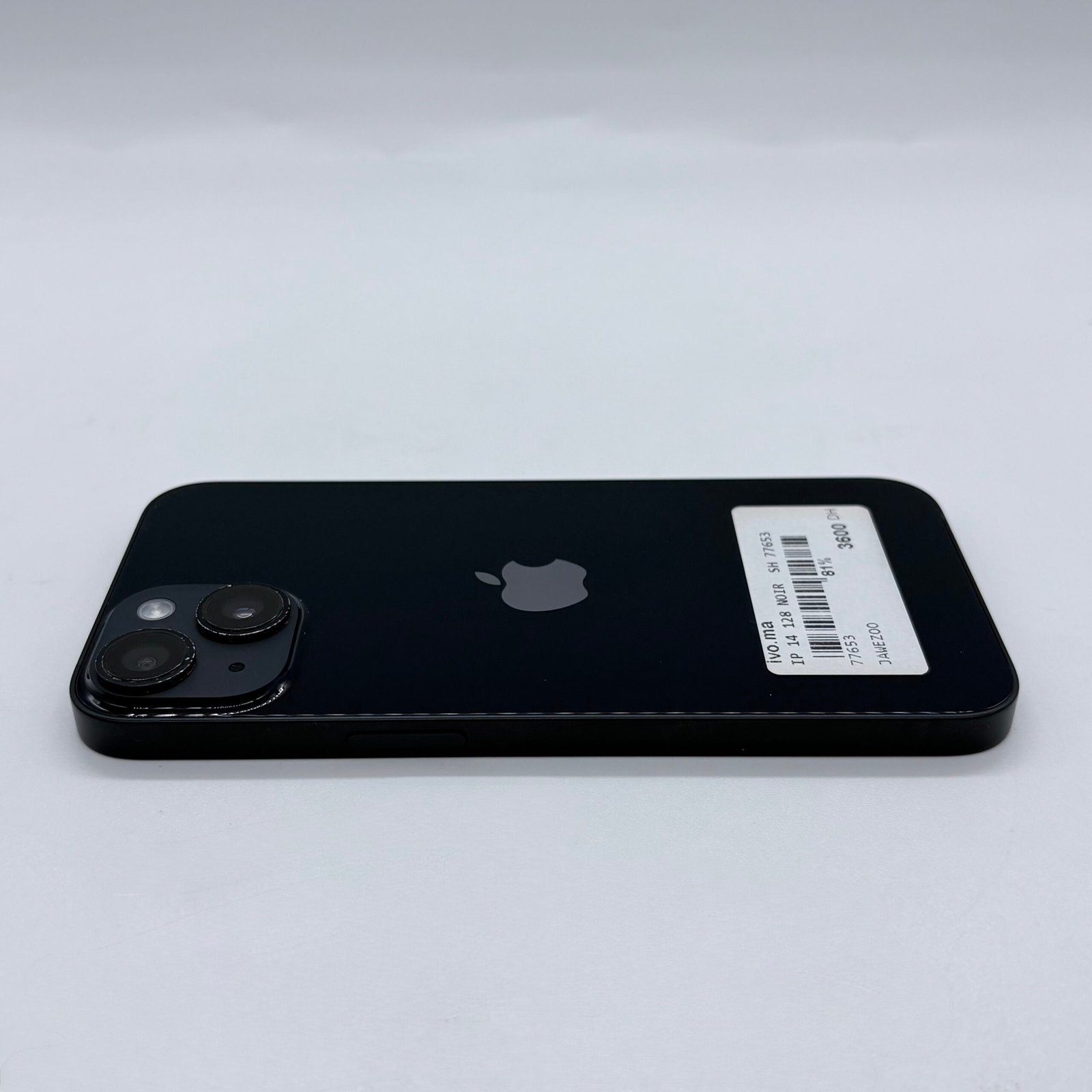 iPhone 14 Noir 128 Go Occasion (Batterie 81%) – Image 6