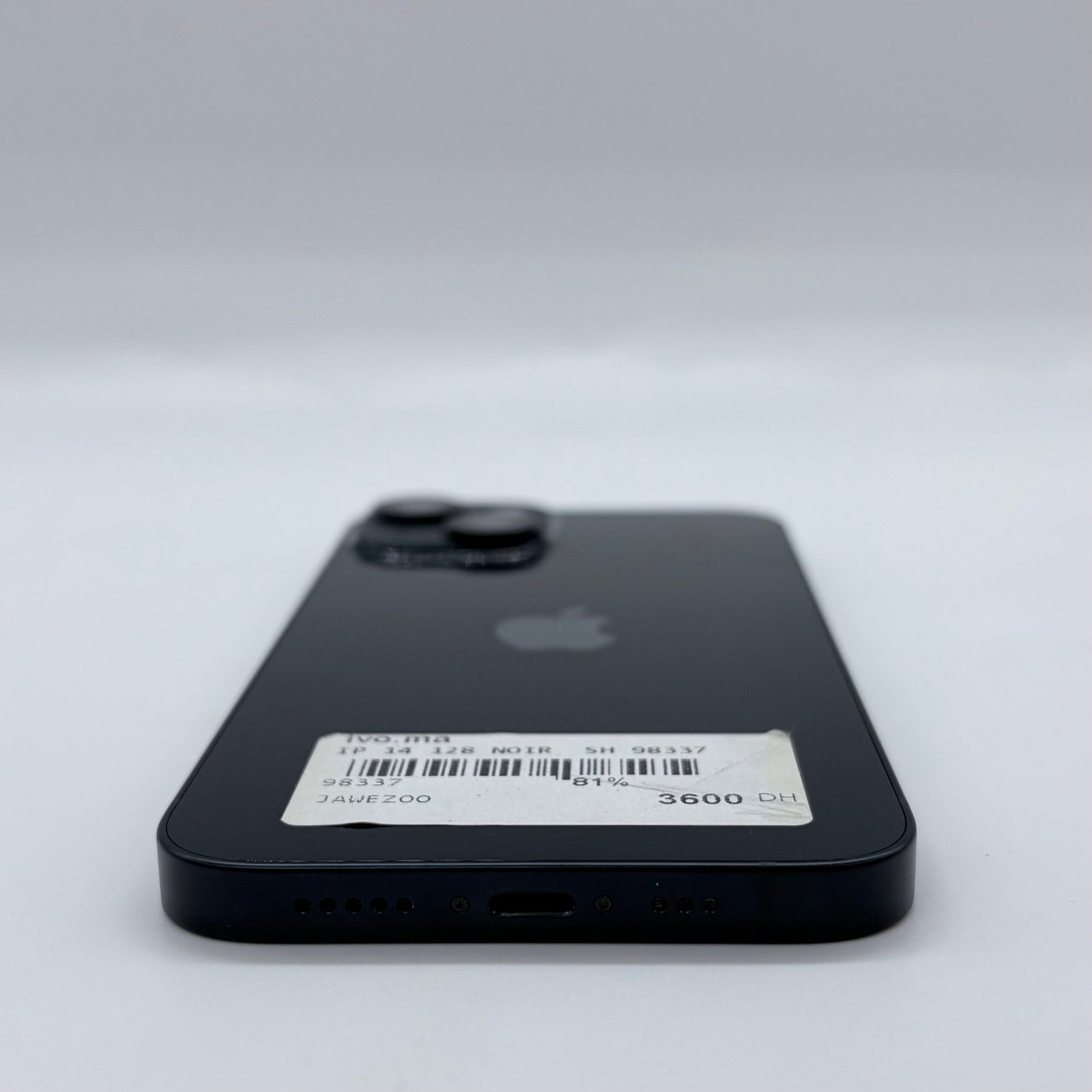 iPhone 14 Noir 128 Go Occasion (Batterie 81%) – Image 3