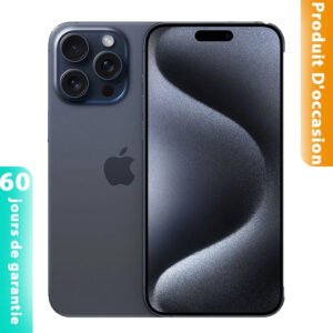 iphone 15 pro max bleu occasion maroc