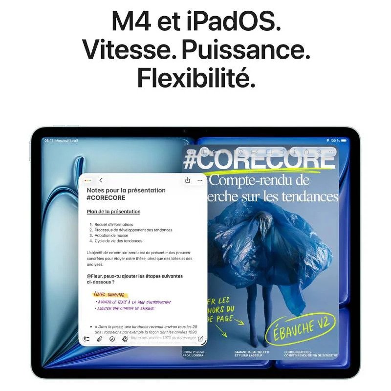 iPad Air M4 11″ 128 Go Srarlight Wifi Neuf – Image 3