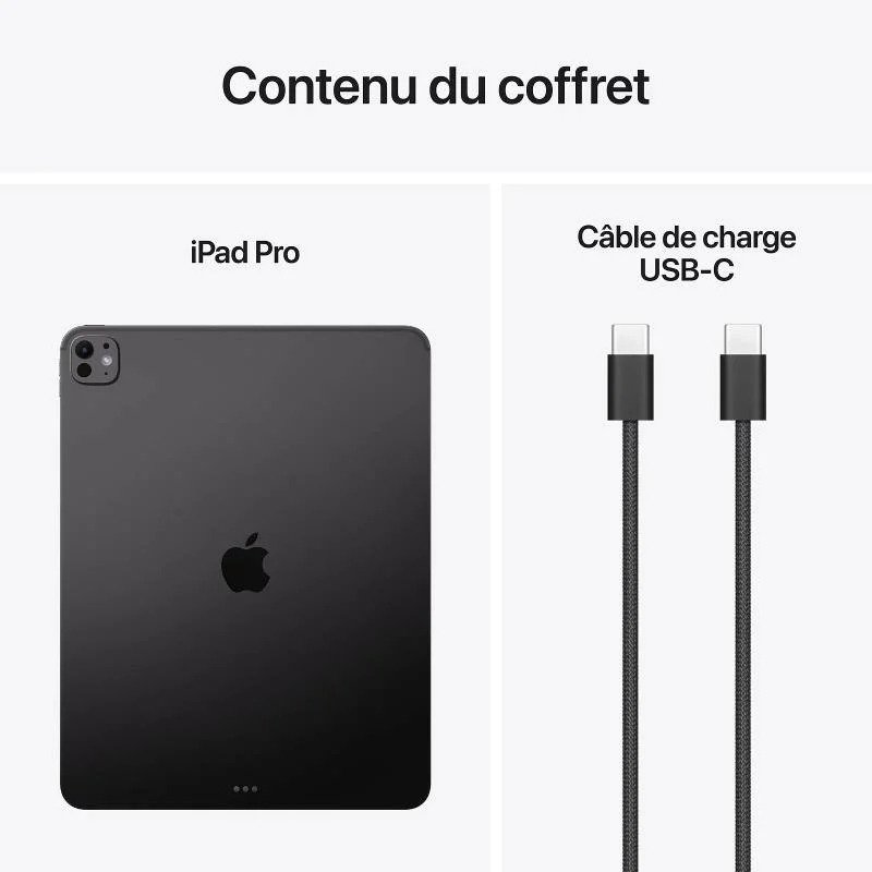 iPad Pro M5 13" 256 Go Noir Wifi Neuf – Image 3